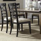 Liberty Furniture | Dining X Back Side Chairs - Black in Richmond Virginia 10959