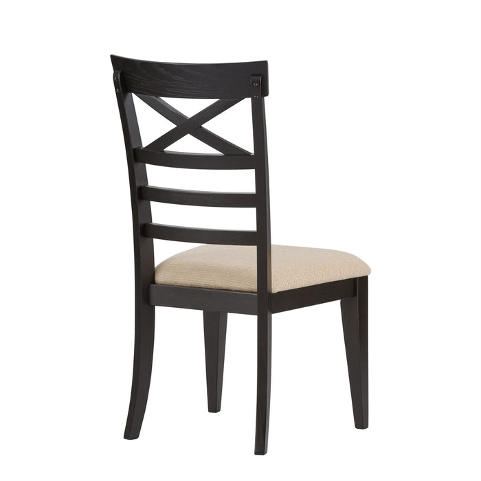 Liberty Furniture | Dining X Back Side Chairs - Black in Richmond Virginia 10963