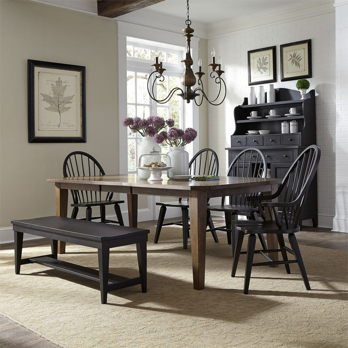 Liberty Furniture | Dining 6 Piece Rectangular Table Sets in Baltimore, Maryland 11028