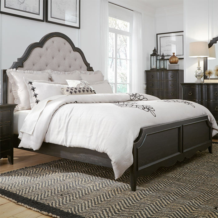 Liberty Furniture |  Bedroom King Upholstered Bed in Charlottesville, Virginia 4524