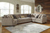 Ashley Furniture | Living Room 4 Piece Sectional With Left Cuddler in Pennsylvania 7438