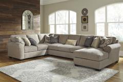 Ashley Furniture | Living Room 4 Piece Sectional With Right Chaise in Pennsylvania 7443
