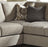 Ashley Furniture | Living Room 5 Piece Sectional With Right Cuddler in Pennsylvania 7458