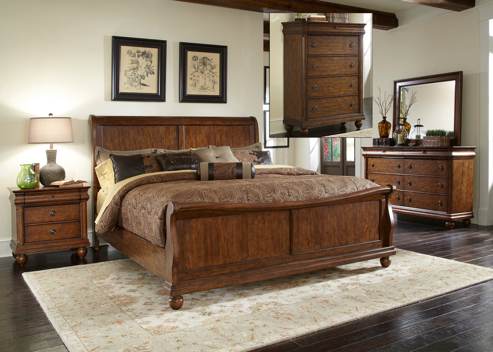 Liberty Furniture | Bedroom King Sleigh 4 Piece Bedroom Sets in Pennsylvania 1609