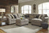 Ashley Furniture | Living Room 5 Piece Sectional With Right Chaise And Oversized Accent Ottoman in Pennsylvania 7471