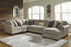 Ashley Furniture | Living Room 5 Piece Sectional With Right Chaise And Oversized Accent Ottoman in Pennsylvania 7472