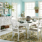 Liberty Furniture | Casual Dining 5 Piece Rectangular Table Sets in Lynchburg, Virginia 15965