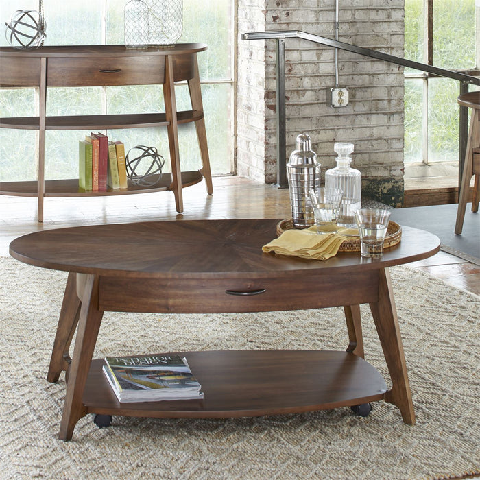 Liberty Furniture | Occasional Oval Cocktail Table in Richmond Virginia 7370
