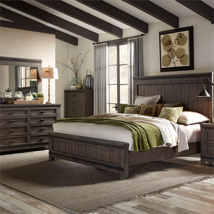 Liberty Furniture | Bedroom King Panel 4 Piece Bedroom Sets in Pennsylvania 1812