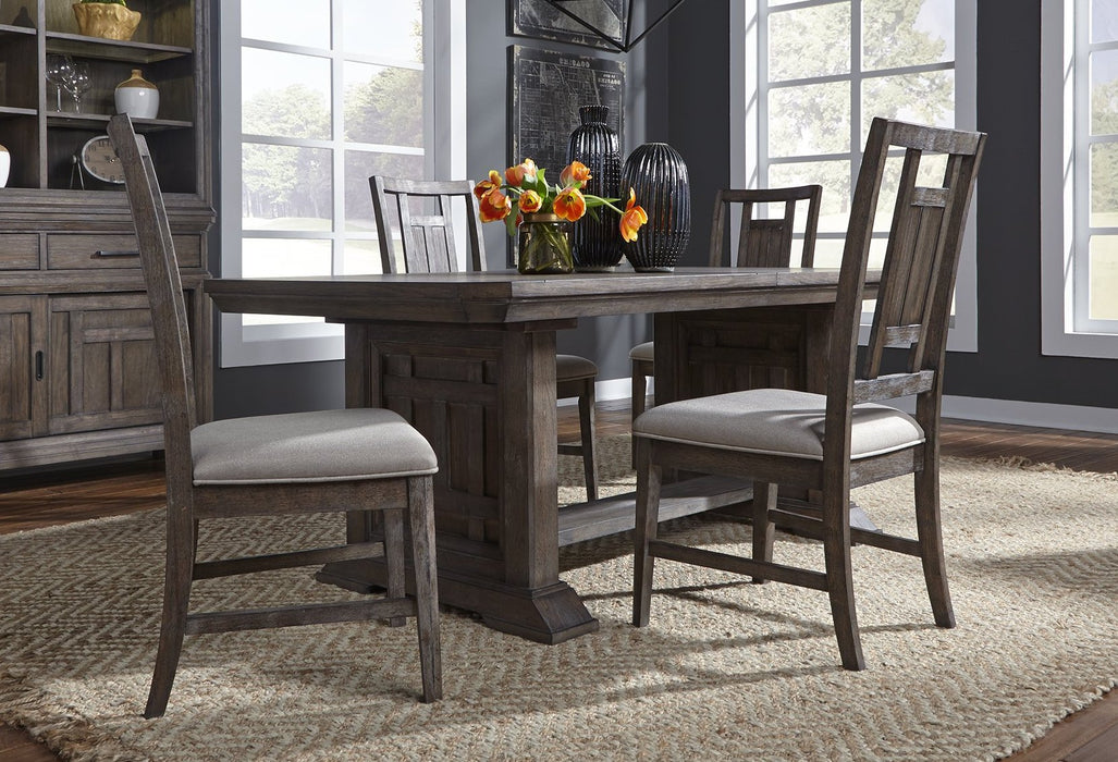 Liberty Furniture | Dining Opt 5 Piece Trestle Table Sets in Washington D.C, NV 811