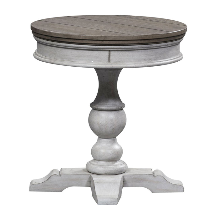 Liberty Furniture | Occasional Round Pedestal Chair Side Table in Richmond Virginia 16708