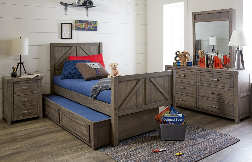 Legacy Classic Furniture |  Youth Bedroom Mid Loft Bed, Twin 3/3 in Winchester, Virginia 10225