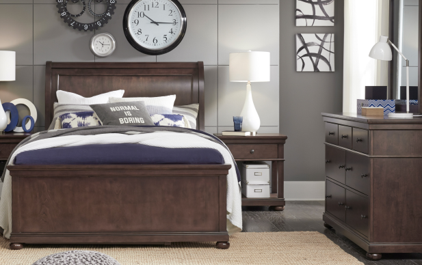 Legacy Classic Furniture | Youth Bedroom Complete Sleigh Bed Queen 3 Piece Bedroom Set in Lynchburg, VA 13929