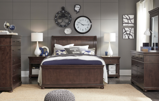 Legacy Classic Furniture | Youth Bedroom Complete Sleigh Bed Twin 5 Piece Bedroom Set in Pennsylvania 13911