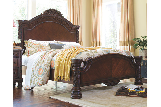 Ashley Furniture | Bedroom King Panel Bed 4 Piece Bedroom Set in Pennsylvania 9482