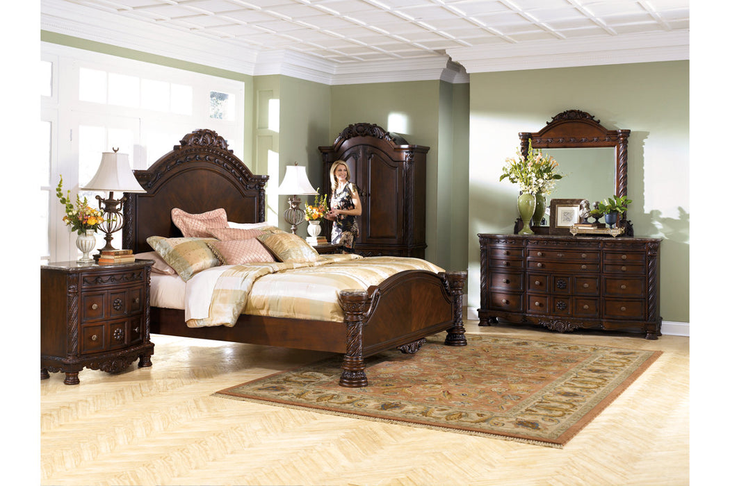 Ashley Furniture | Bedroom King Panel Bed 3 Piece Bedroom Set in Charlottesville, Virginia 9468