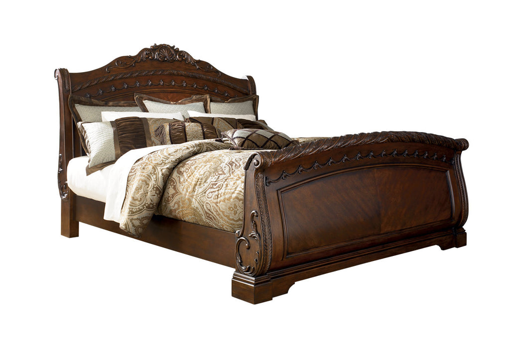 Ashley Furniture | Bedroom Queen Sleigh Bed 5 Piece Bedroom Set in New Jersey, NJ 9665