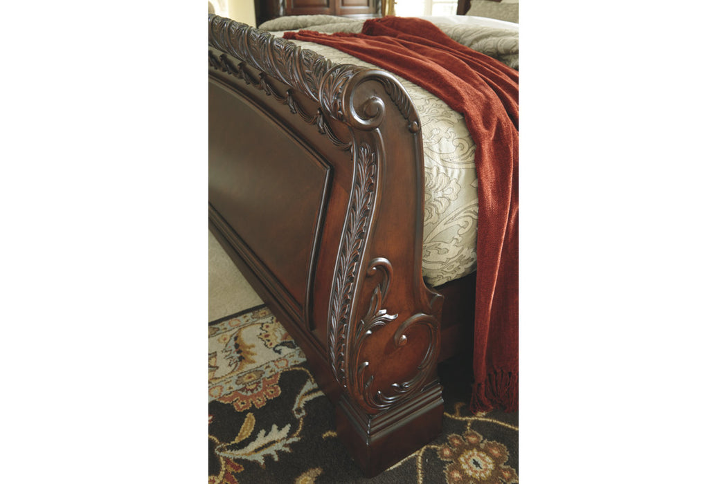  Ashley Furniture | Bedroom King Sleigh Bed 4 Piece Bedroom Set in Pennsylvania 9726