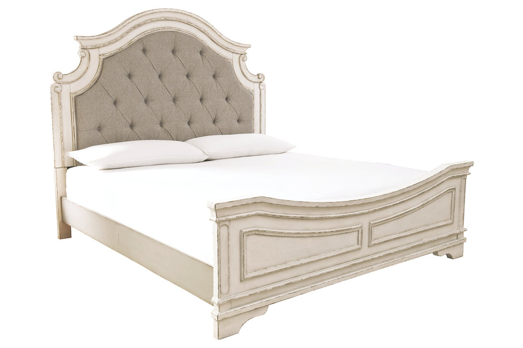 Ashley Furniture | Bedroom CA King Uph Panel 4 Piece Bedroom Set in Pennsylvania 8108