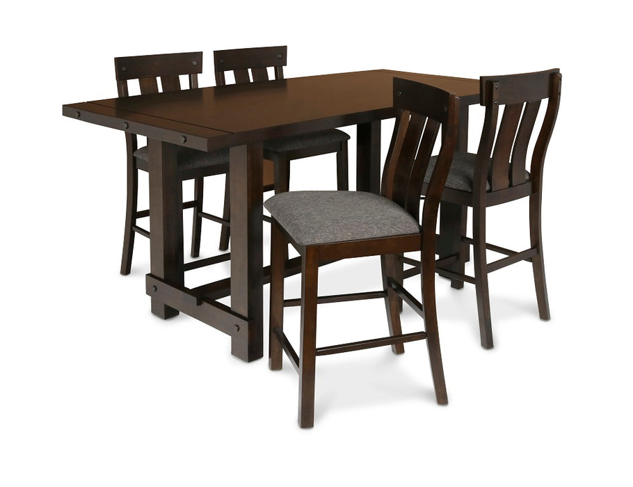 New Classic Furniture | Dining Counter Table 5 Piece Set in Winchester, VA 244