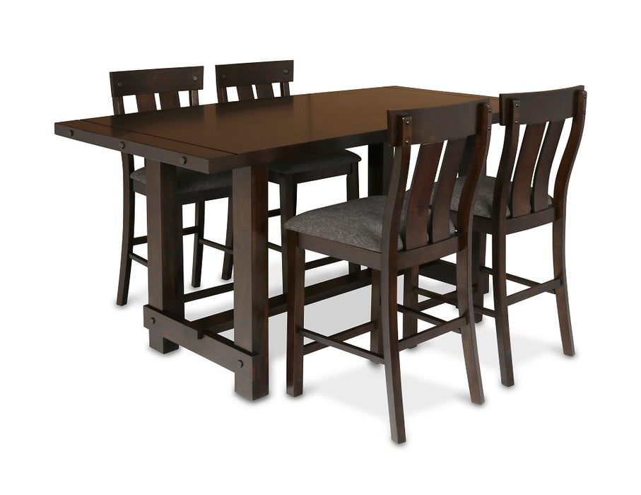 New Classic Furniture | Dining Counter Table 5 Piece Set in Winchester, VA 243
