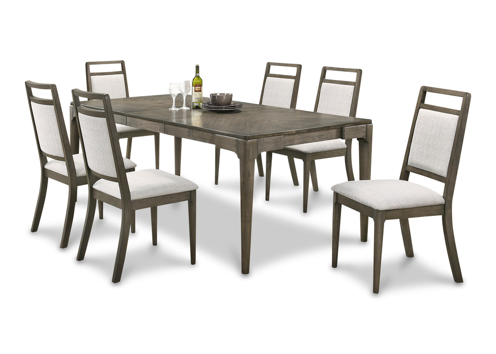 New Classic Furniture | Dining Table with Leaf 7 Piece Sets in Charlottesville, Virginia 6077