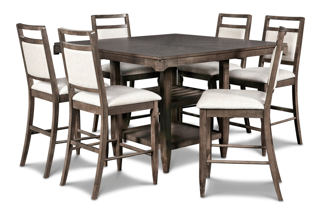 New Classic Furniture | Dining Counter Table 7 Piece Sets in Lynchburg, Virginia 6071