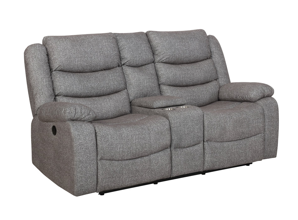 New Classic Furniture | Living Recliner Power Console Loveseat in Winchester, VA 5853